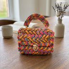 Artisan Hand-Crocheted Bubble Handbag