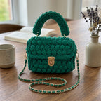 Artisan Hand-Crocheted Bubble Handbag