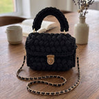 Artisan Hand-Crocheted Bubble Handbag